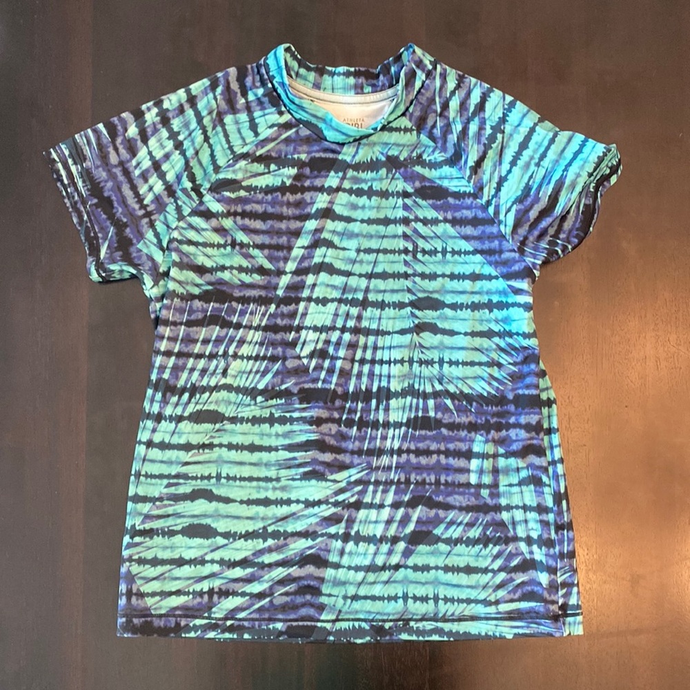 Athleta girl rashguard swim size 14